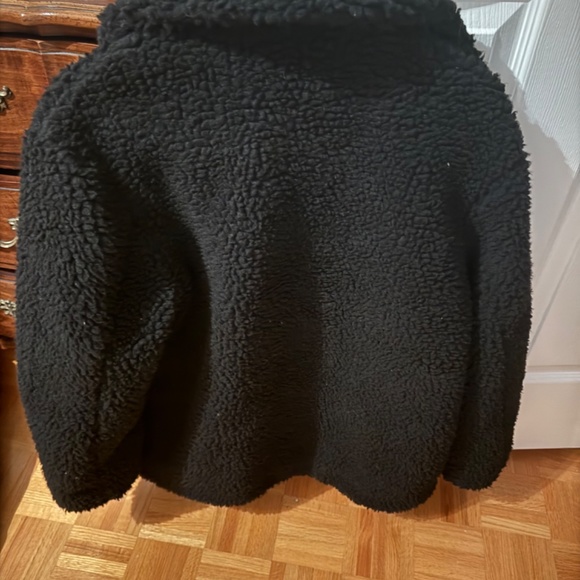 Black teddy coat - Picture 2 of 3